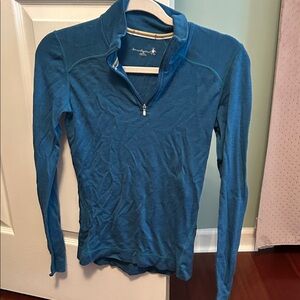 Smartwool blue  Half-Zip Pullover